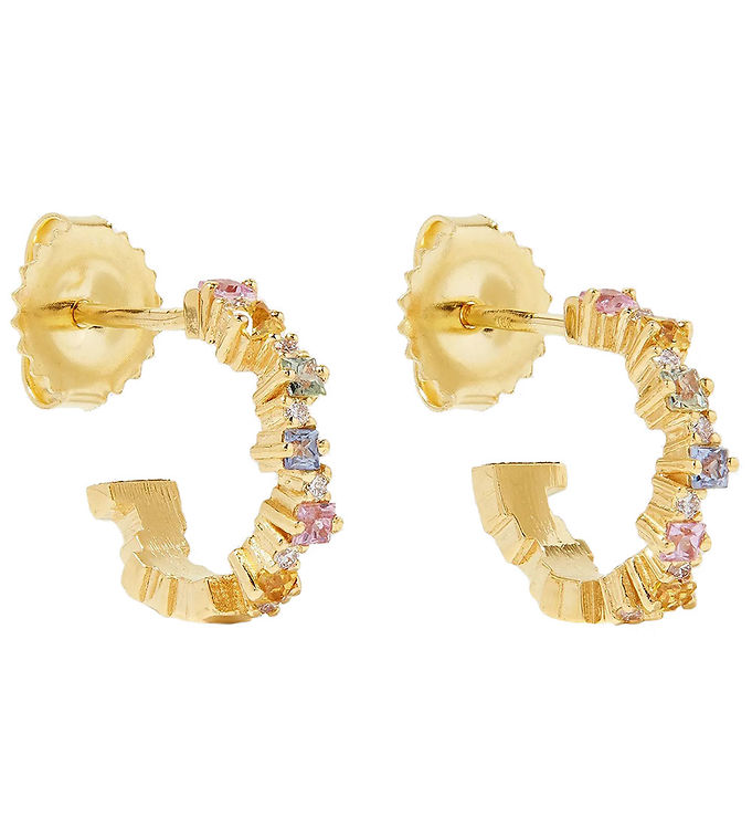 Metallic/Multif Millavanilla Pastel Guld - Millavanilla Øreringe  - 5745000110209