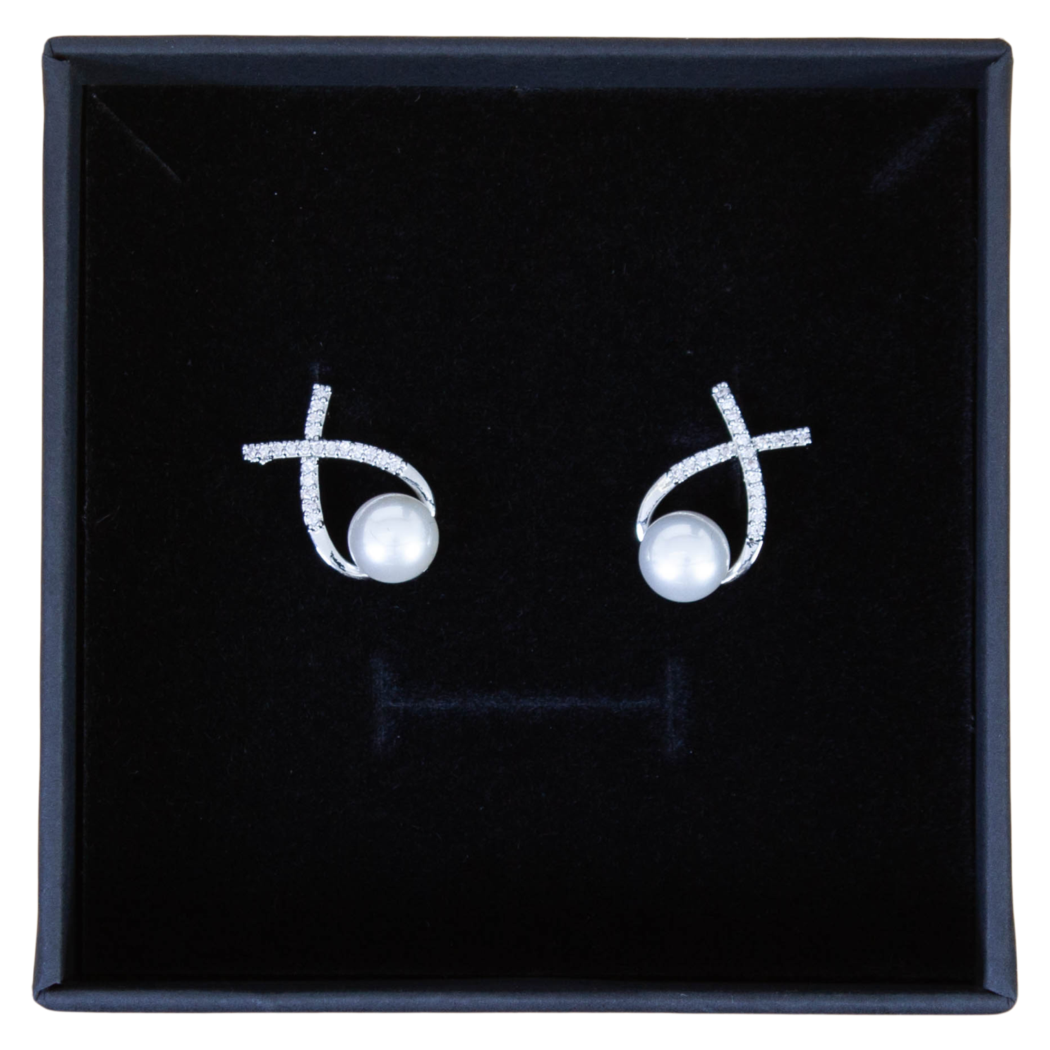 10 - Silver Vanting Dame Silver Onesize - Vanting Øreringe  - 5757151058583