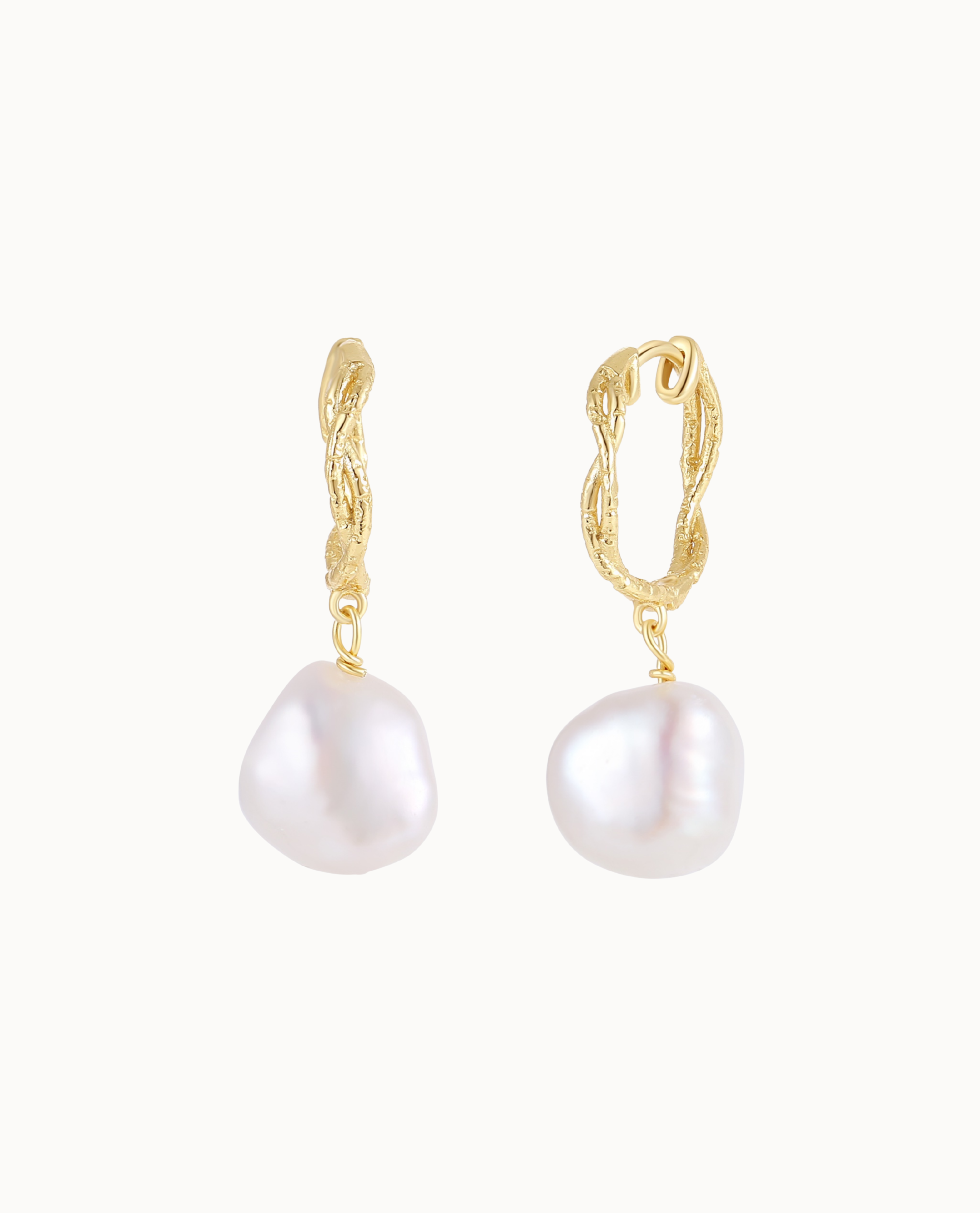 Amaru Earrings Forgyldt - Nava Copenhagen Øreringe  - 5715461008827