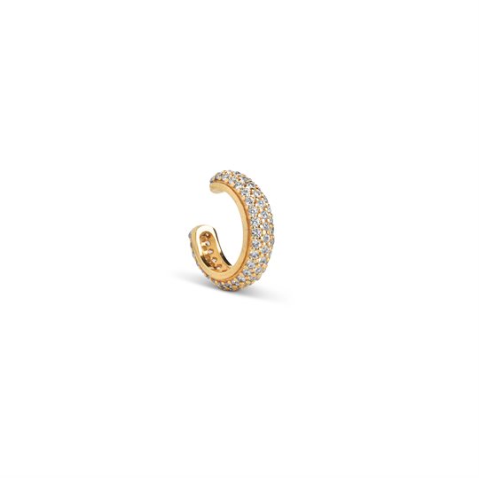 Glitrende Cuff Ørering fra Enamel - Fri fragt ved køb over 499,-