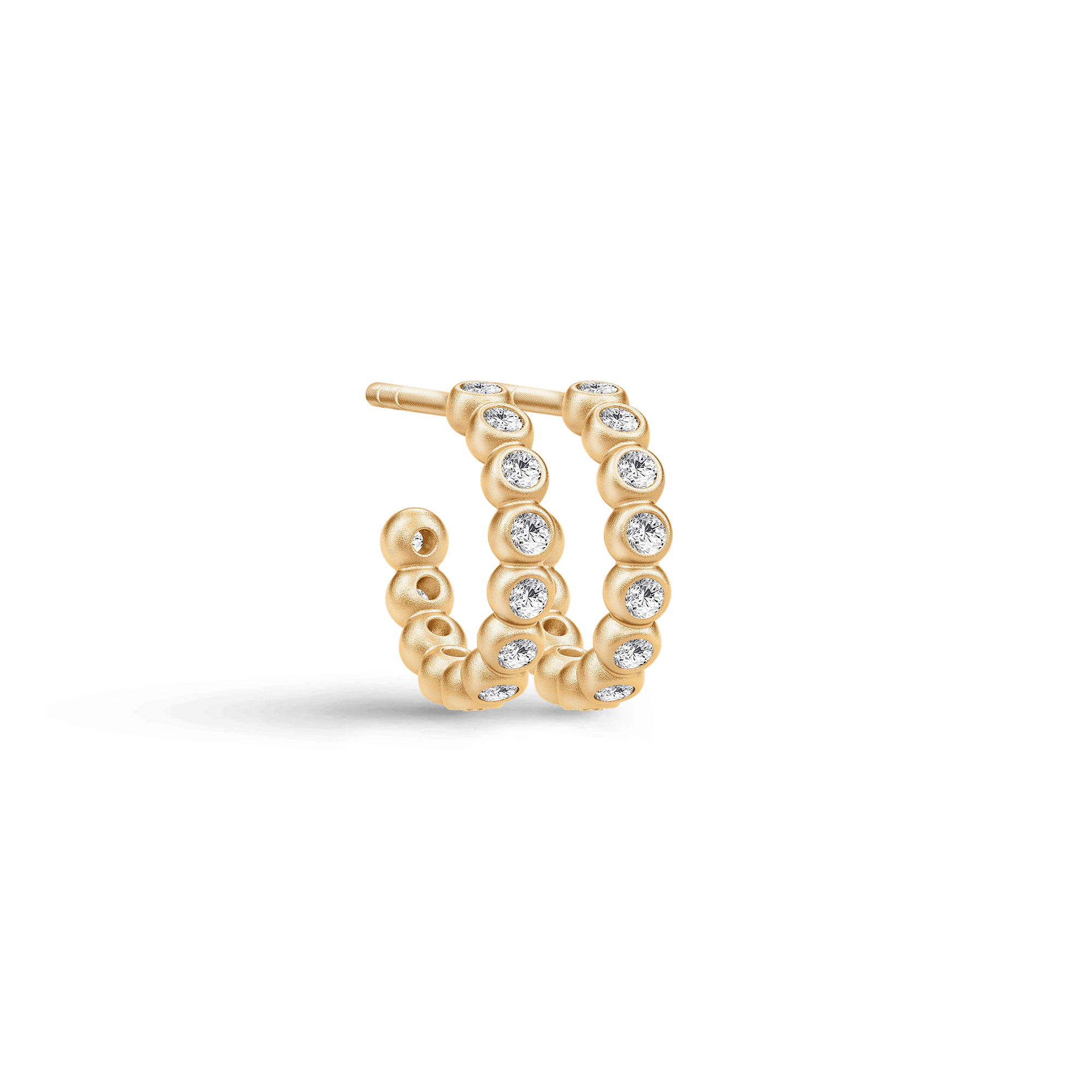 Clear Grace Mini Hoops - Julie Sandlau Øreringe  - 5704465062881