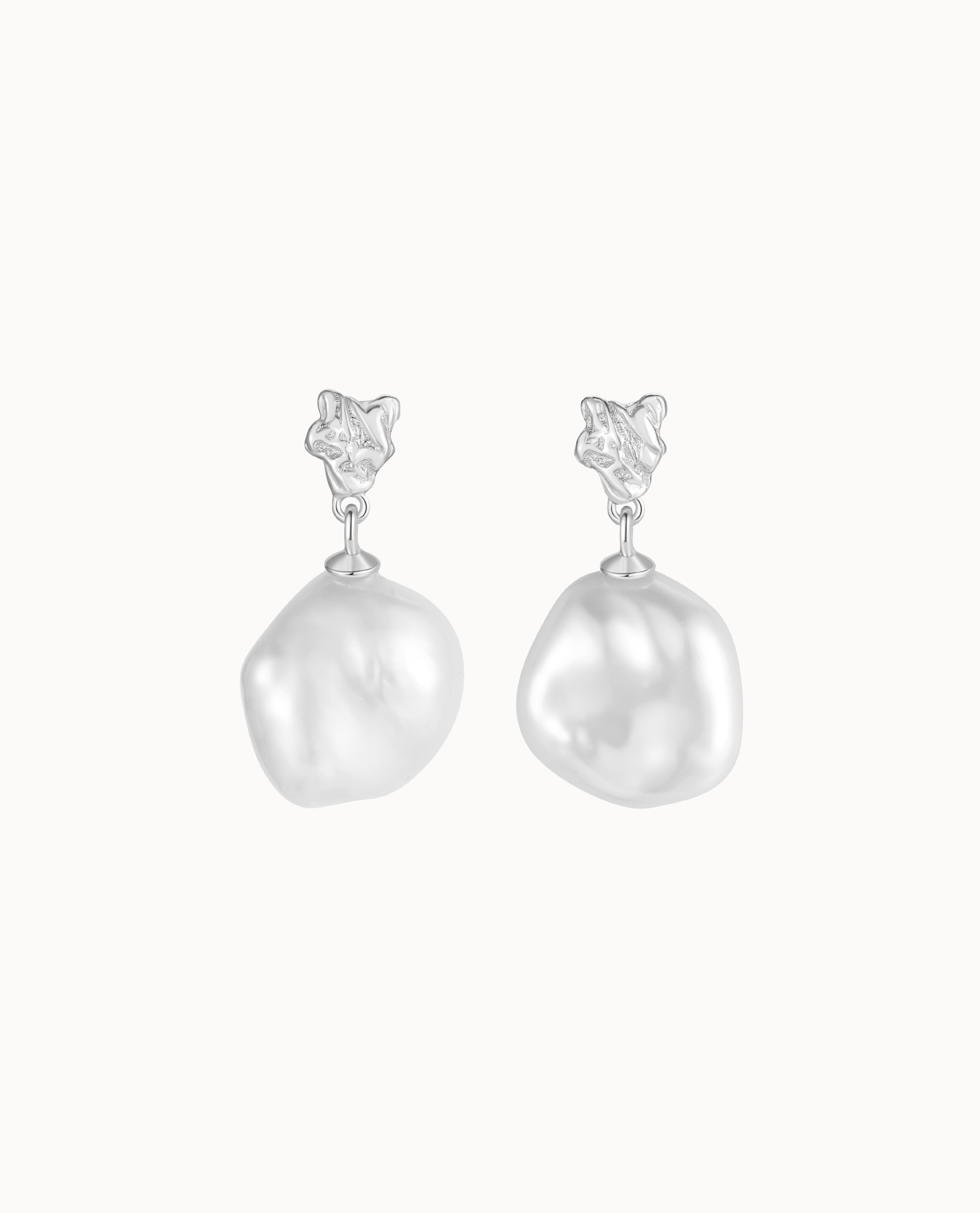 Nimue Earrings Sølv - Nava Copenhagen Øreringe  - 05715461006861